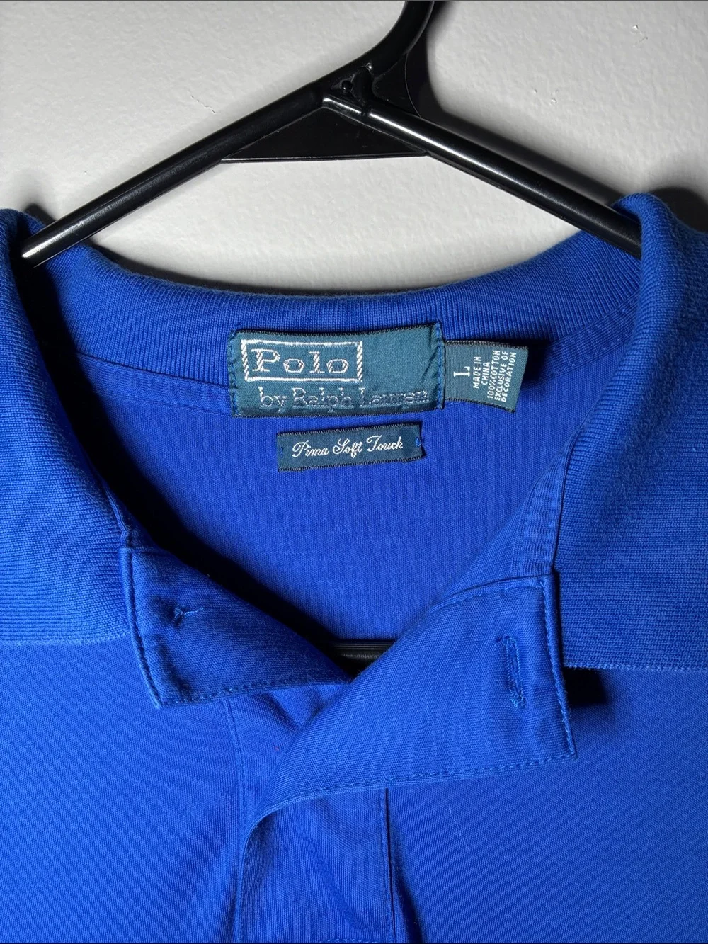 Polo by Ralph Lauren Royal Blue Short-Sleeve Polo men’s large